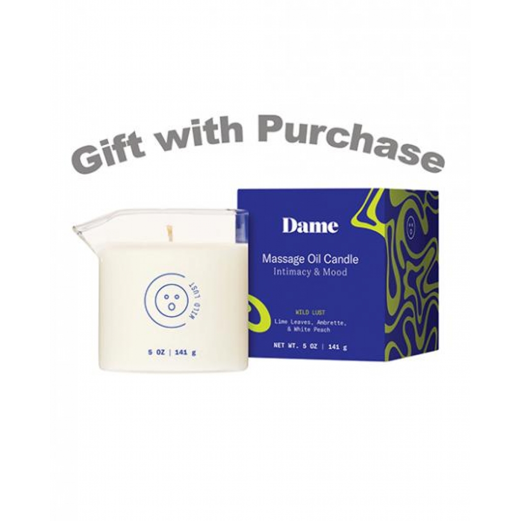 Dame Holiday Massage Candle Gwp - No Vendor Needed