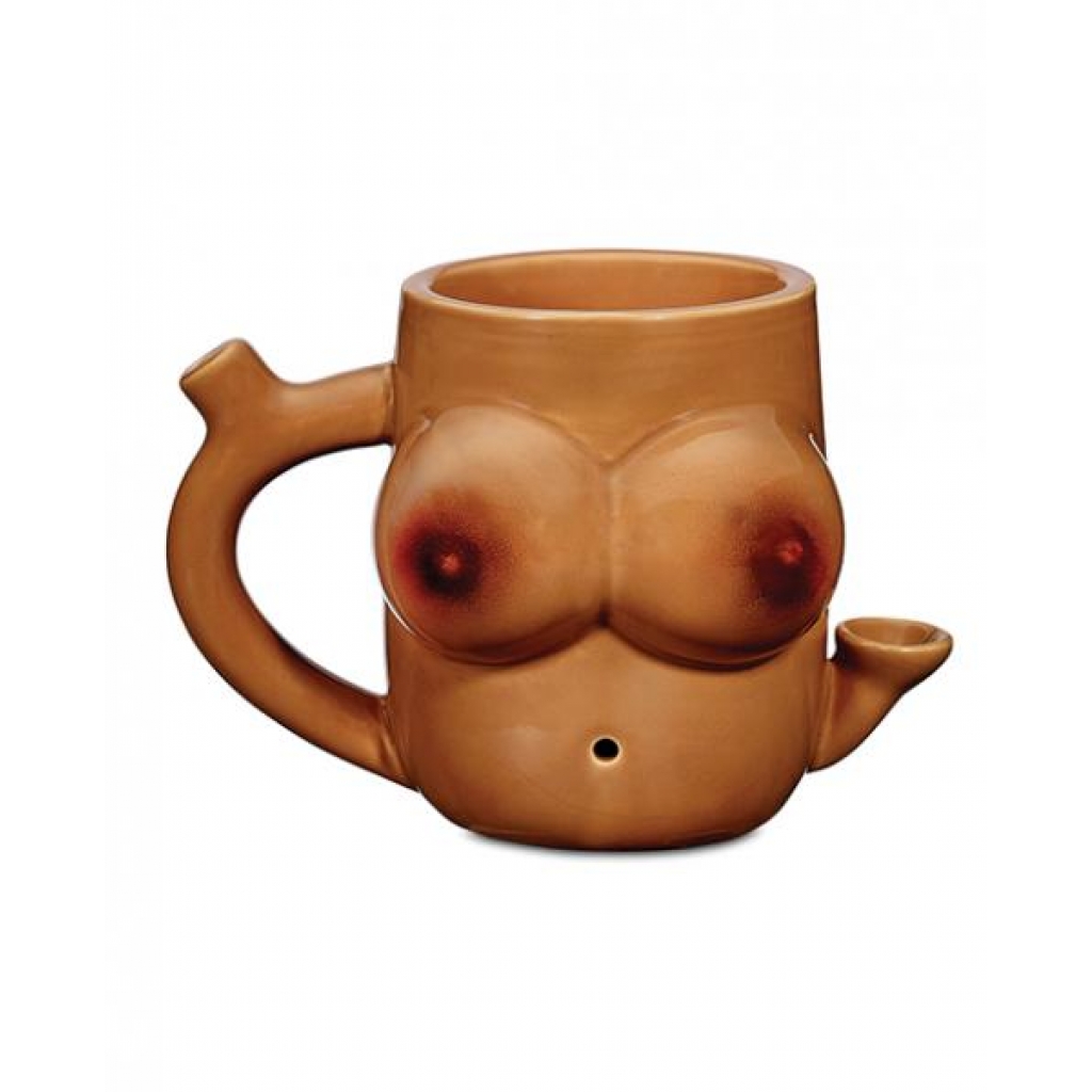 Fashioncraft Novelty Mug - Boobs Brown