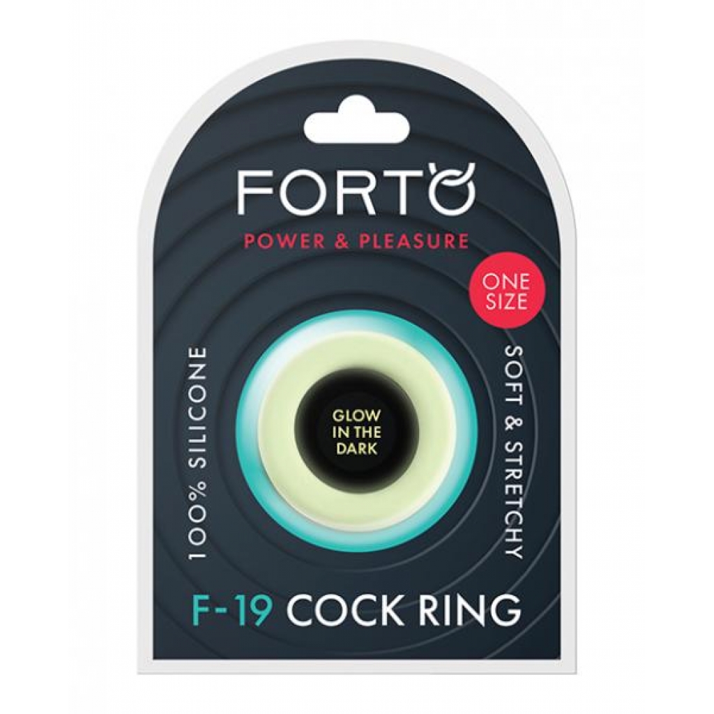 Forto F-19 Two Tone Liquid Silicone Cock Ring