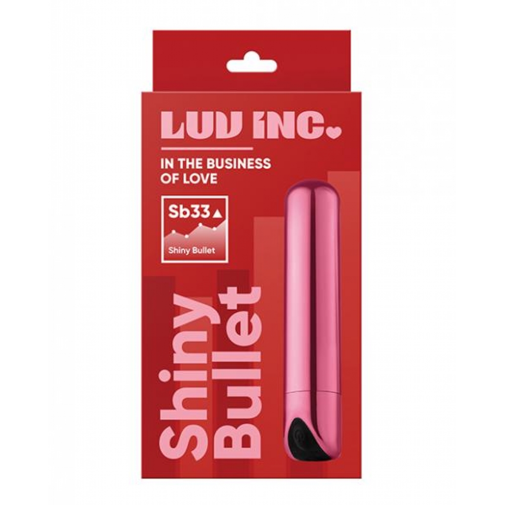 Luv Inc. Shiny Bullet - Pink