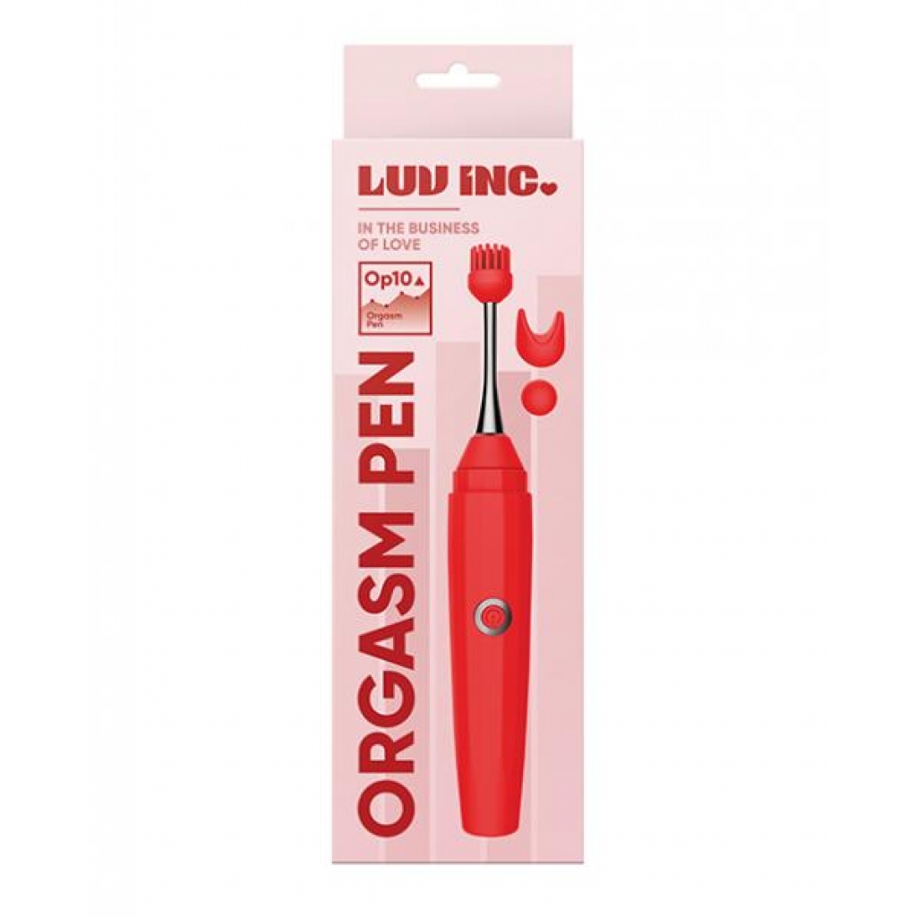 Luv Inc. Orgasm Pen with Attachments: Multifunctional Pleasure