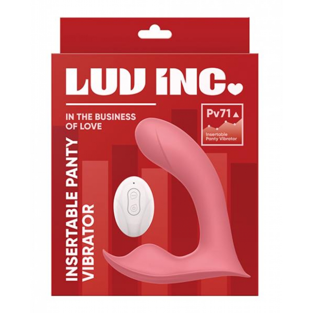 Luv Inc. Insertable Panty Vibe - Taupe