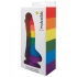 Thick Rick Silicone Rainbow Dildo - 8 Inch Pleasure