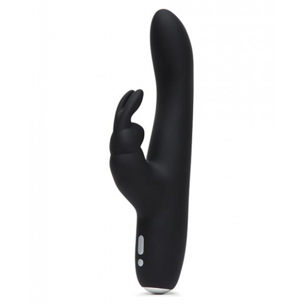 Fifty Shades Of Grey Greedy Girl Slimline Rabbit Vibrator - Black