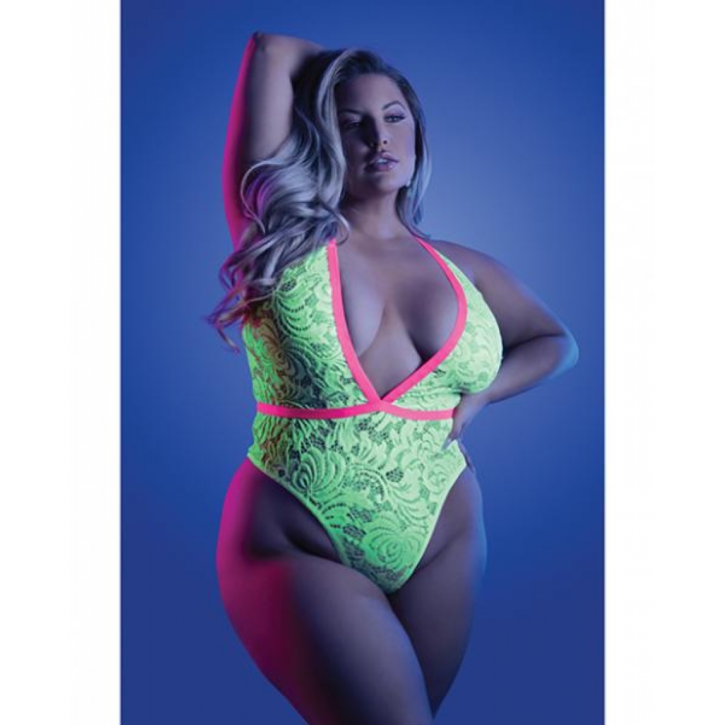 Glow Spotlight Teddy Neon Chartreuse Qn