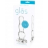 Glas 4-Inch Clear Glass Butt Plug