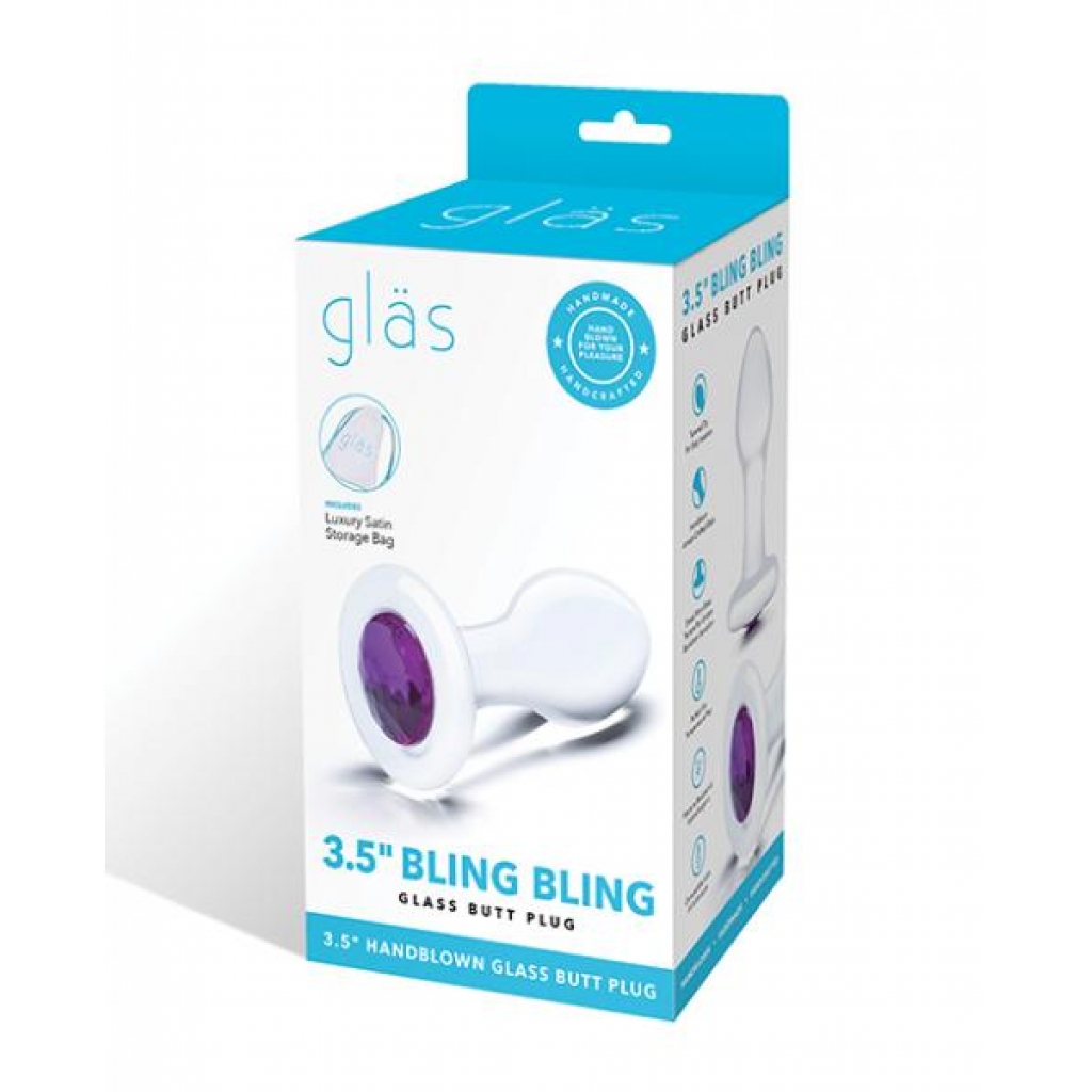 Glas Bling Bling Glass Butt Plug – Gorgeous and Functional