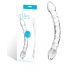 Glas Double Trouble Glass Dildo - Clear