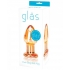 Glas Over Easy Glass Butt Plug