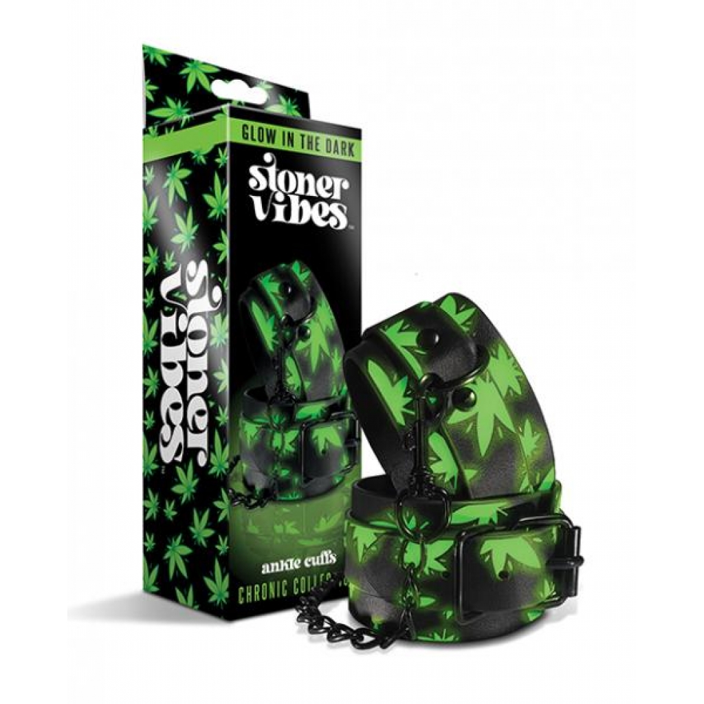 Stoner Vibes Glow In The Dark Ankle Cuffs