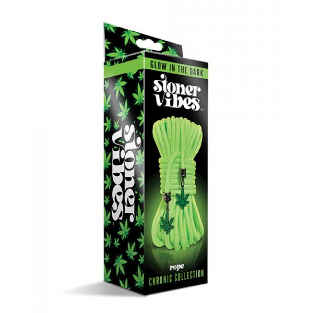 Stoner Vibes Glow In The Dark Rope - Perfect for Kinky Fun