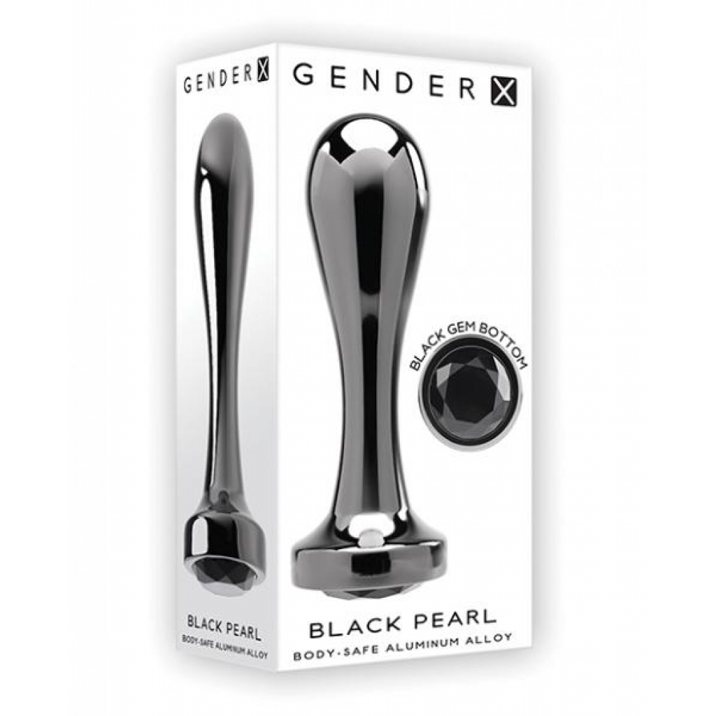 Gender X Black Pearl Plug - Black