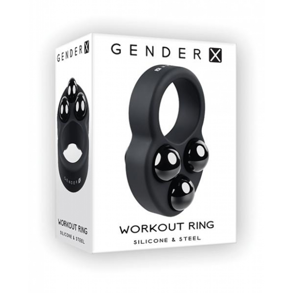 Gender X Workout Ring - Premium Black Training Ring