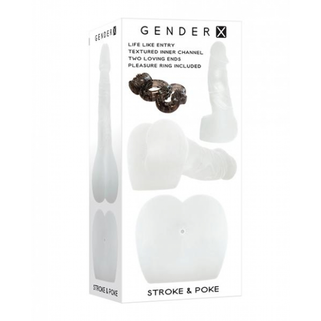 Gender X Stroke & Poke: Multi-Texture Stroker