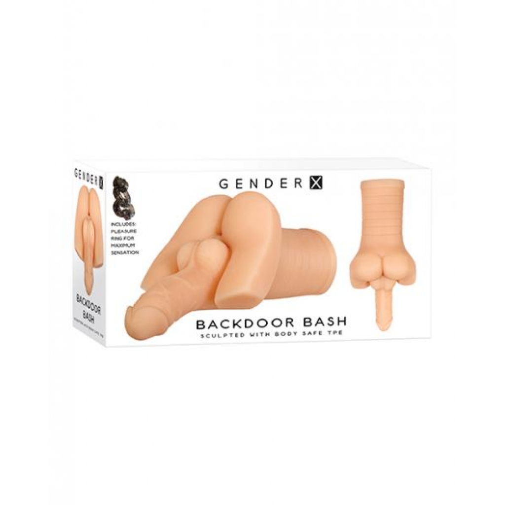 Gender X Backdoor Bash Stroker - Explore New Sensations