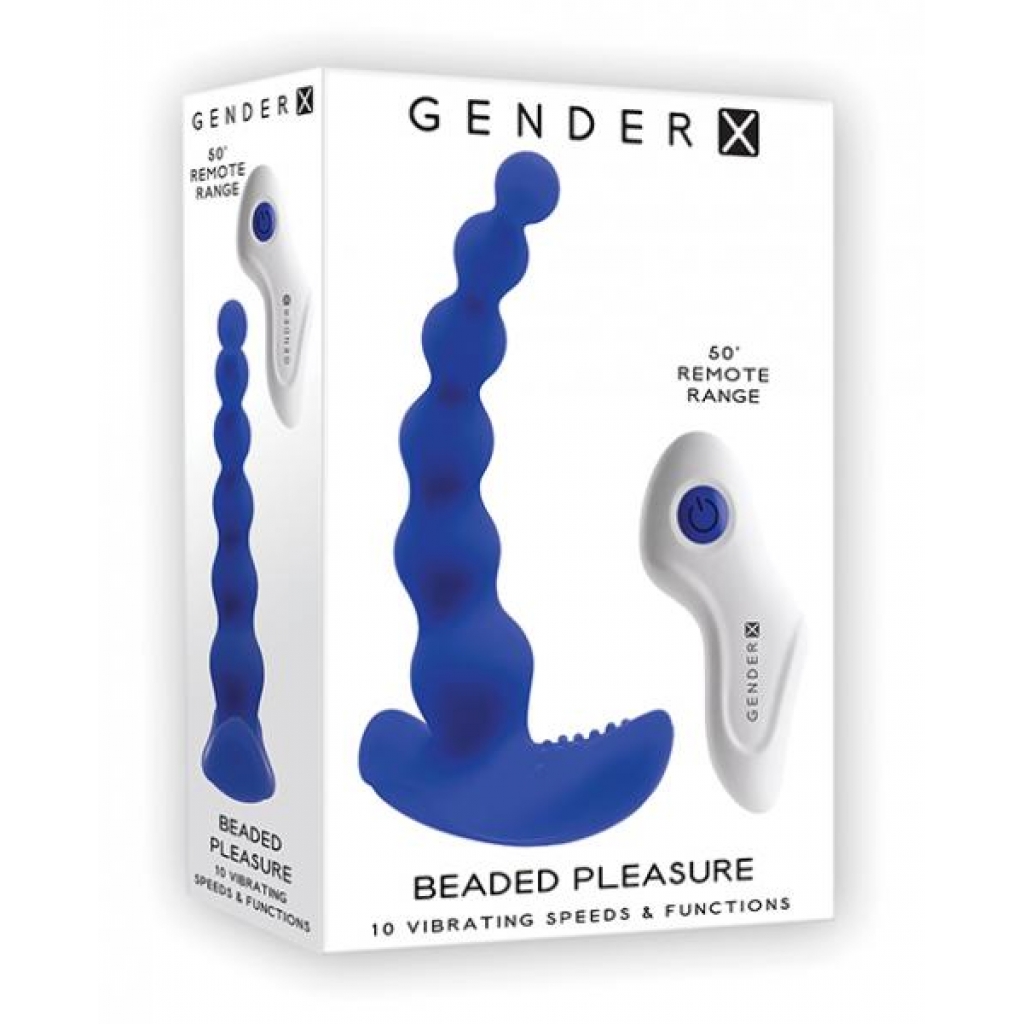 Gender X Beaded Pleasure - Blue