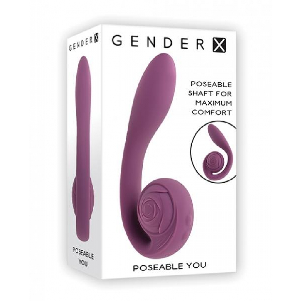 Gender X Poseable You - Customizable Vibe in Purple