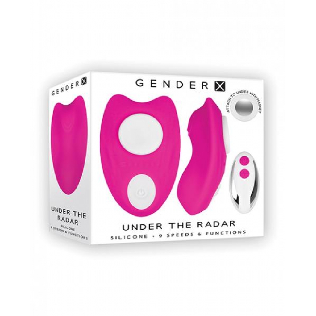 Gender X Under The Radar Vibrator - Pink