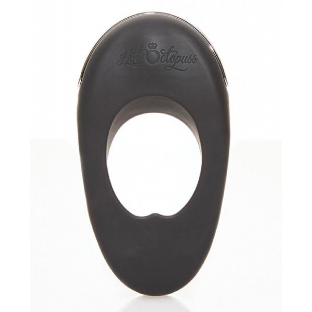 Hot Octopuss Atom Plus Black Vibrating Cock Ring