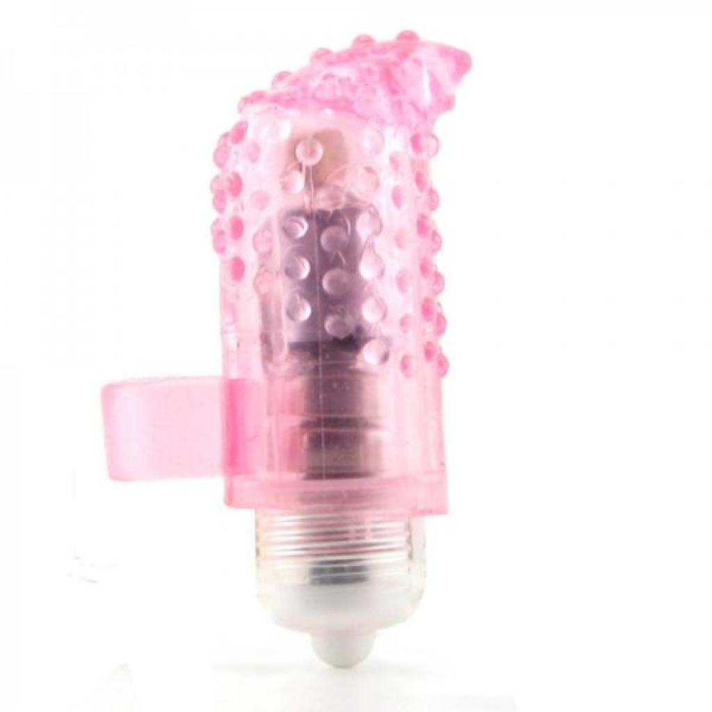 Frisky Finger Light Up Vibrating Massager - Pink