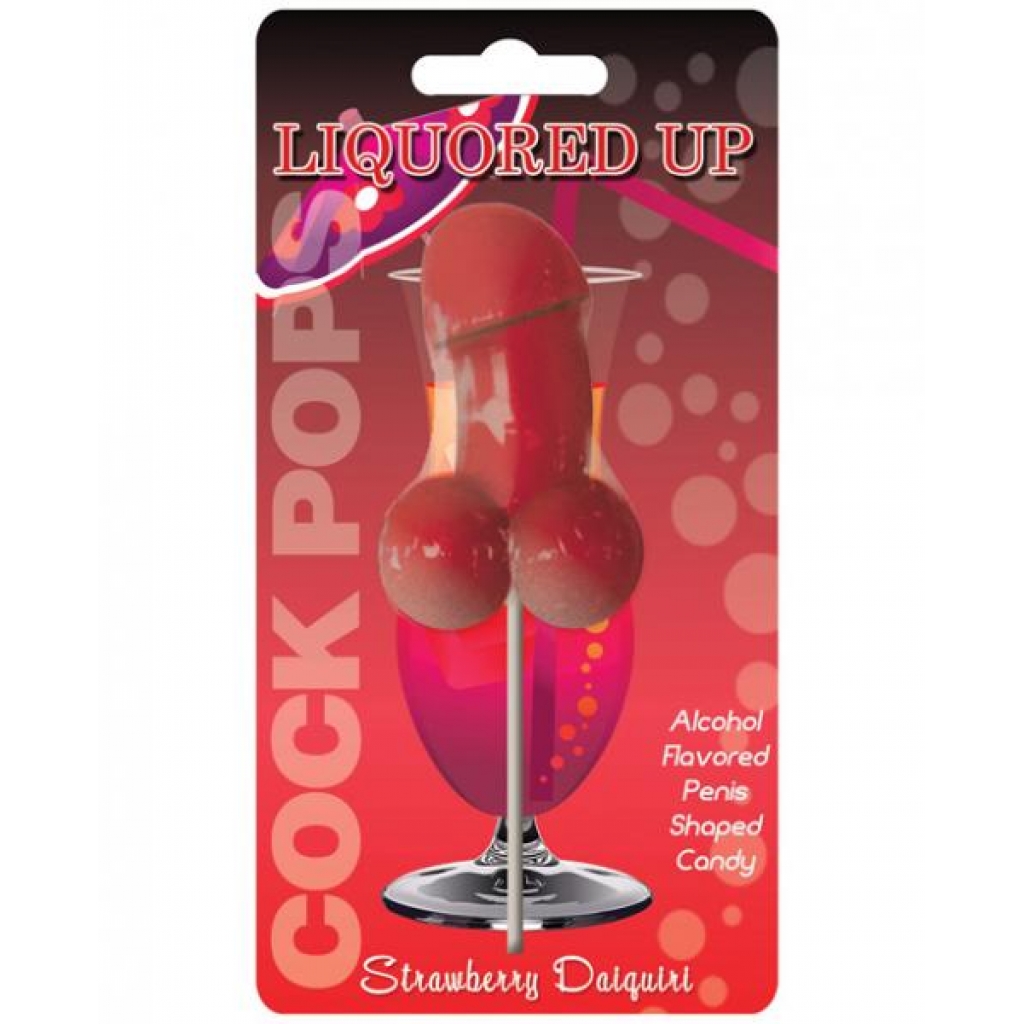 Cock Pop Strawberry Daiquiri Flavor Lollipop