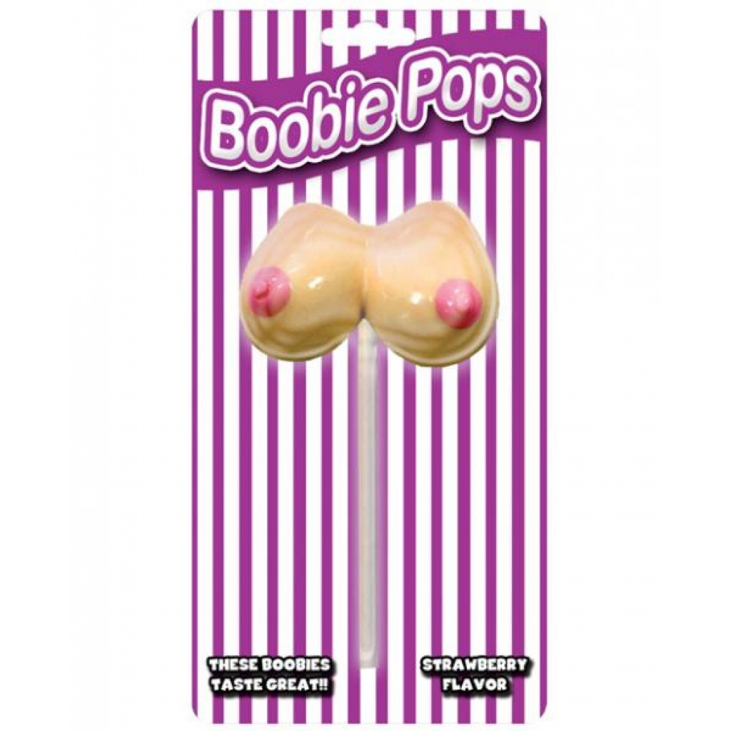 Boobies Pops - Strawberry Flavored Adult Candy