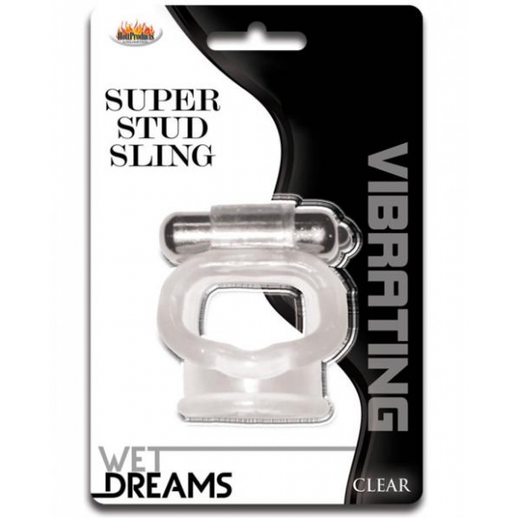 Wet Dreams Super Stud Sling - Clear