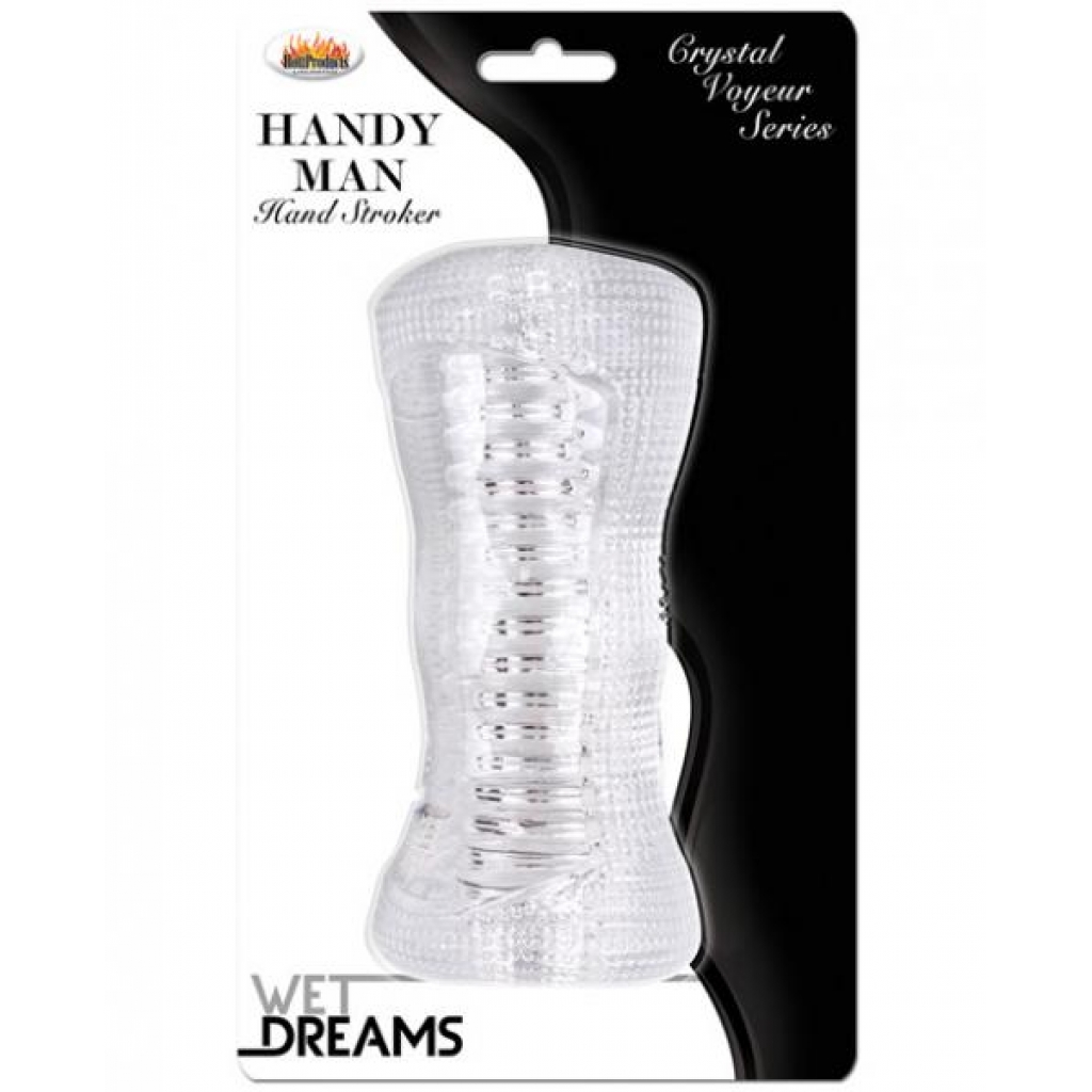 Wet Dreams Handy Man Stroker - Clear