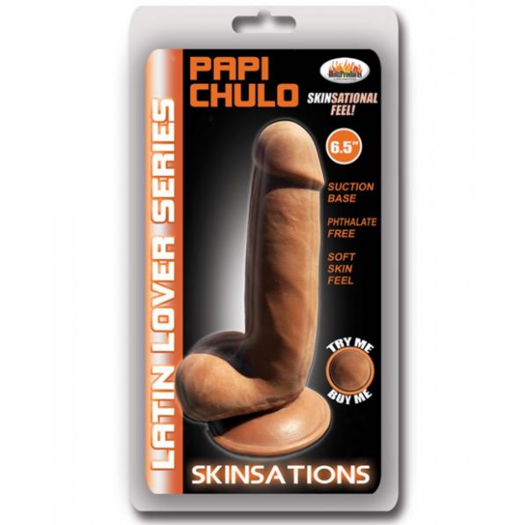 Skinsations Latin Lover Papi Chulo Tan Dildo