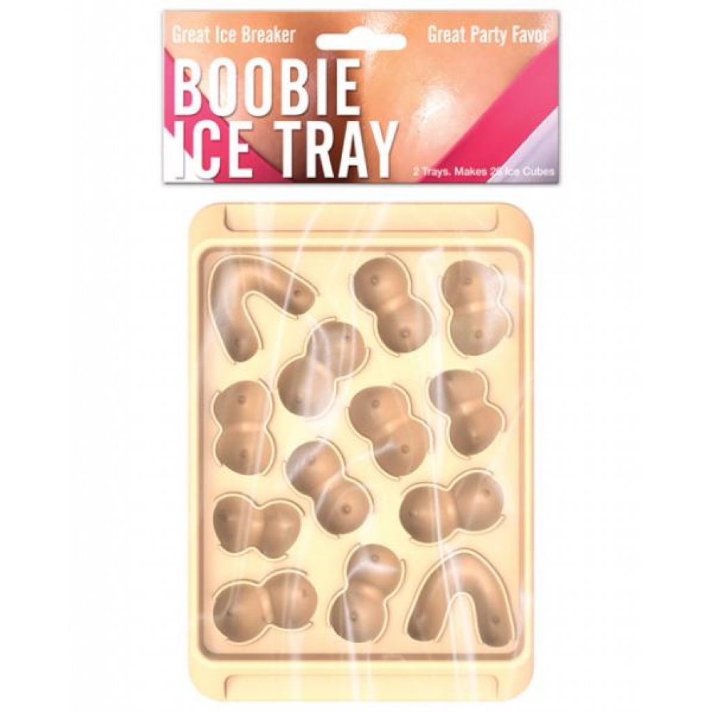 Boobie Ice Cube Tray - Assorted Shapes, 2 Pack