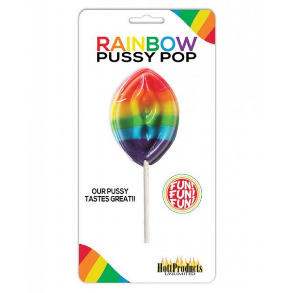 Rainbow Pussy Pop - Fun and Flavorful