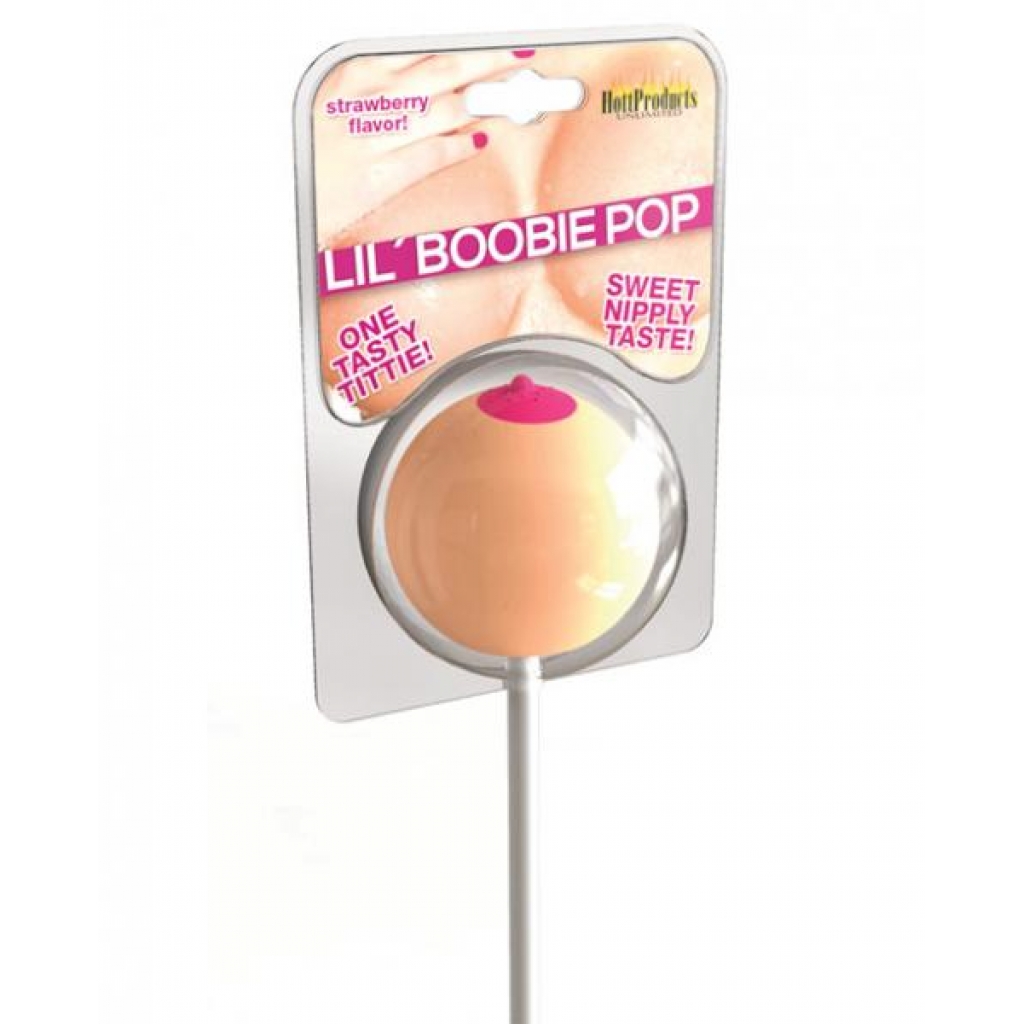 Lil Boobie Pop Candy - Strawberry Flavor