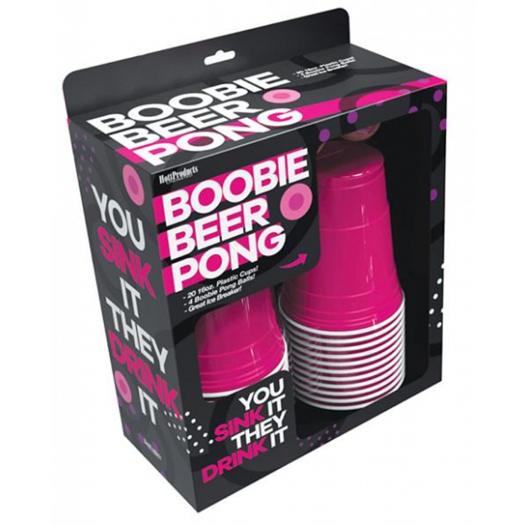 Boobie Beer Pong Game Set