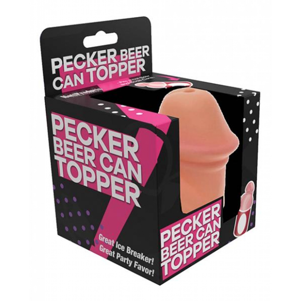 Pecker Beer Can Topper - Fun Party Accessory