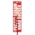 Candy Pecker Straw Hard Candy - Strawberry Flavor