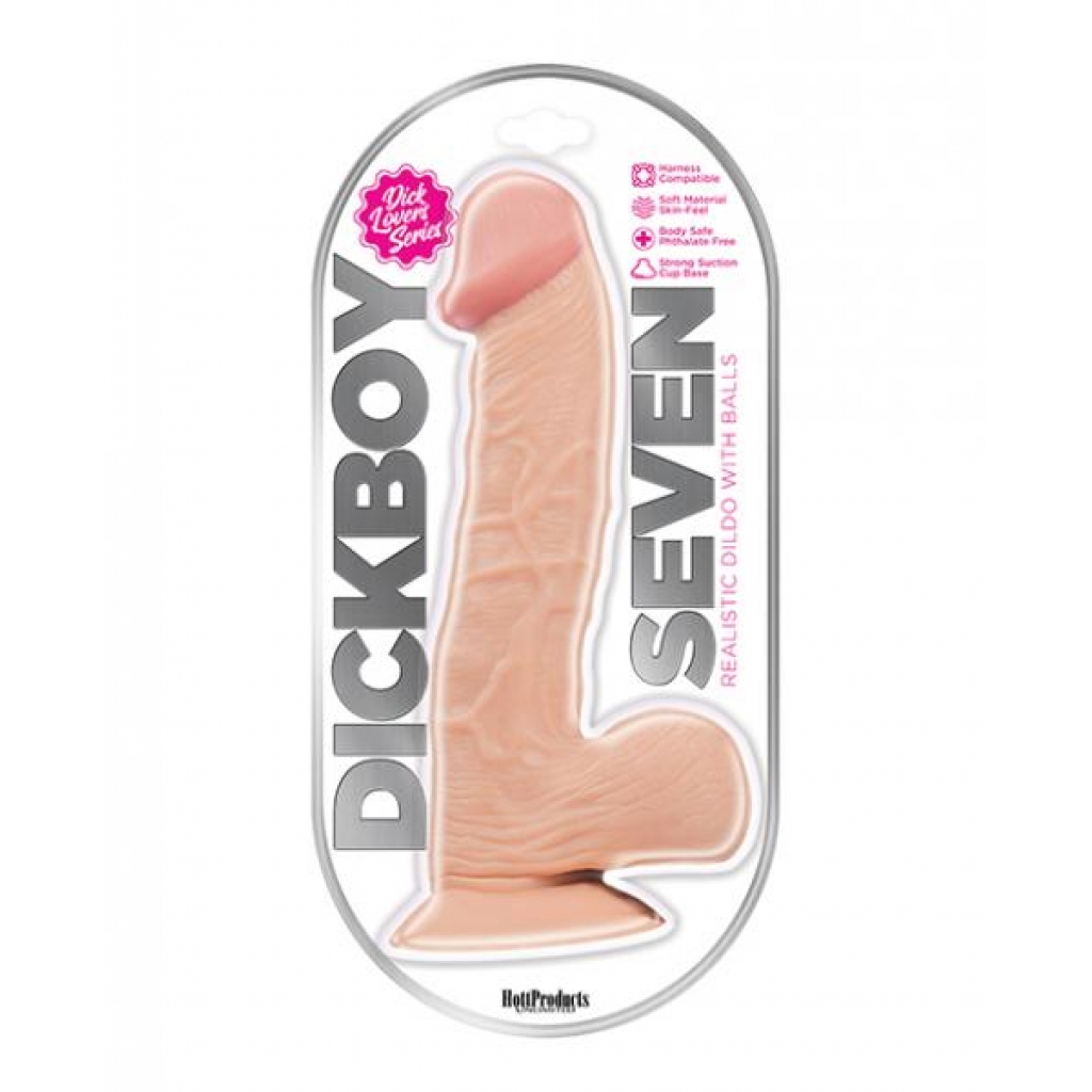 Dick Boy 7-Inch Realistic PVC Dildo