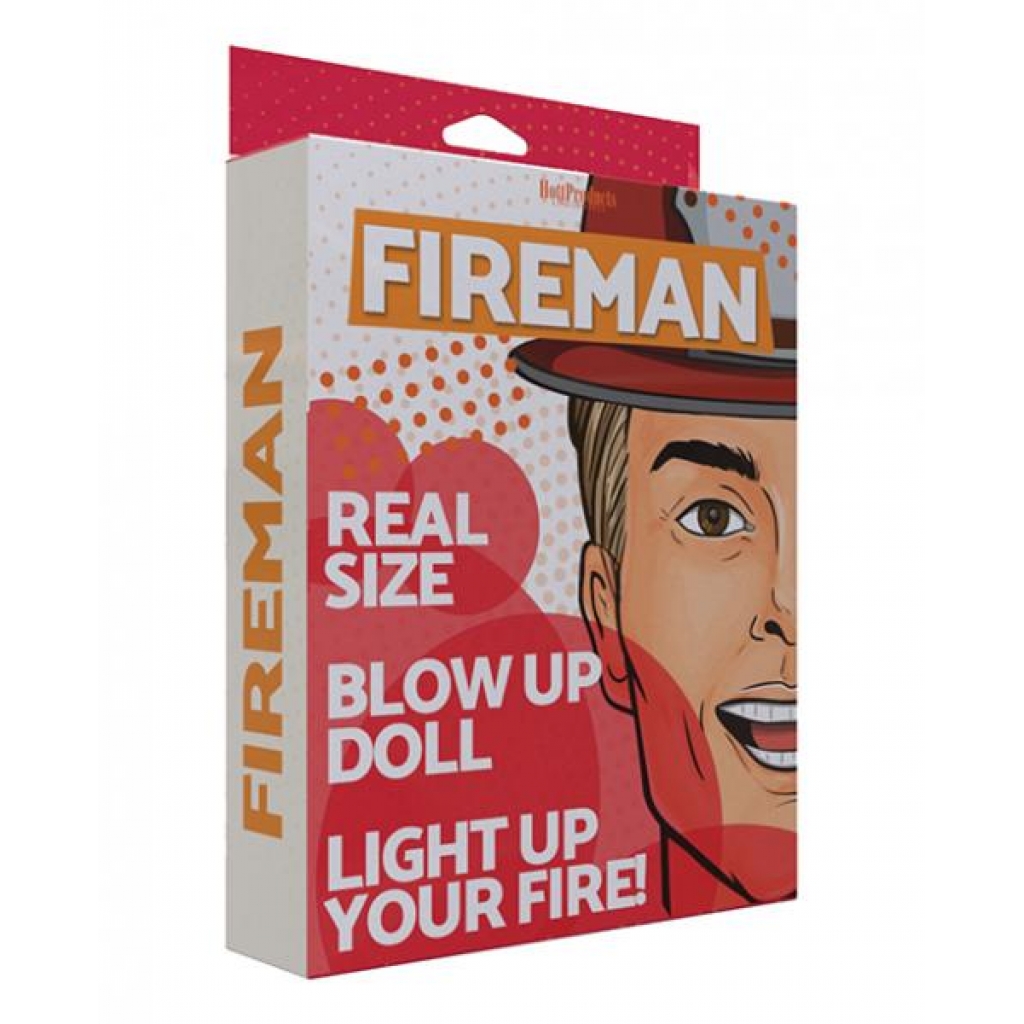 Inflatable Party Doll - Fireman - Fun for All Occasions