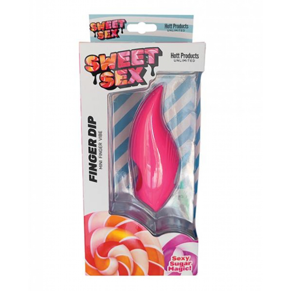 Sweet Sex Finger Dip Mini Finger Vibe - Magenta