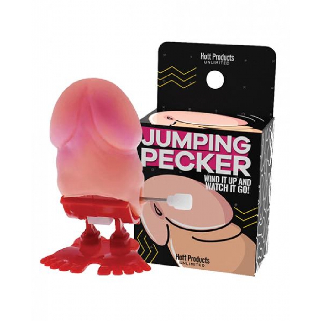 Wind-Up Jumping Pecker Toy