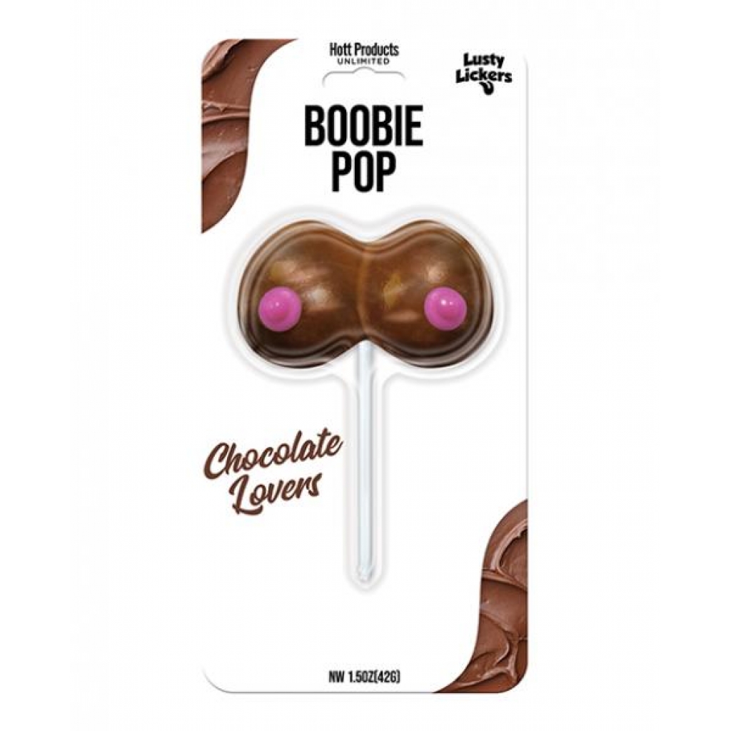 Lusty Lickers Boobie Pop - Chocolate Lovers