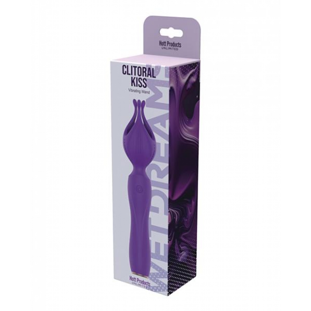 Clitoral Kiss Vibrating Wand for Intimate Pleasure