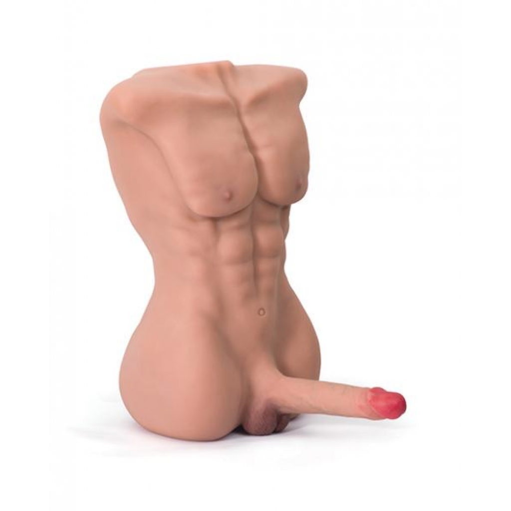 Atlas Torso Male Doll with Flexible Dildo