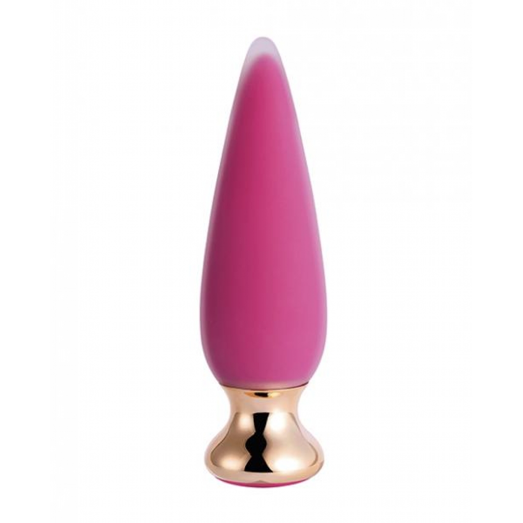 Doro Plus Vibrating Anal Plug with Remote Control - Pink