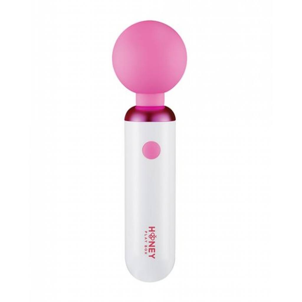 Pomi Wand Vibrating Clit Tease - Elegant White