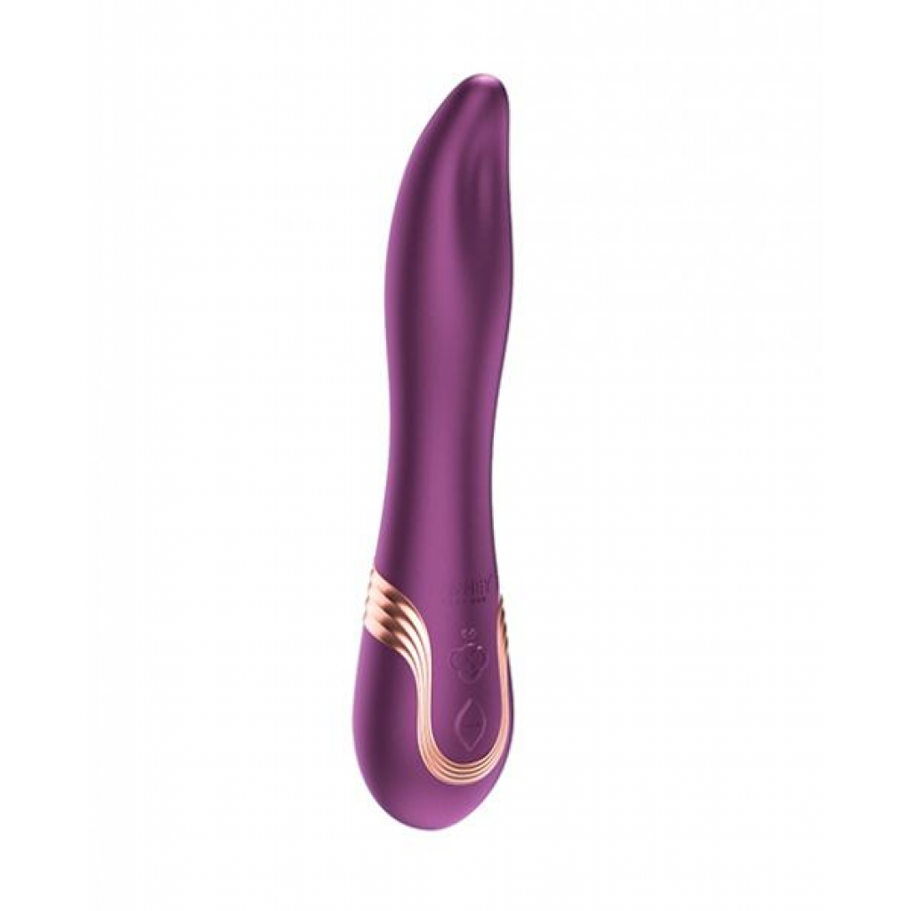 Fling Tongue Like Oral Licking Vibrator - Purple