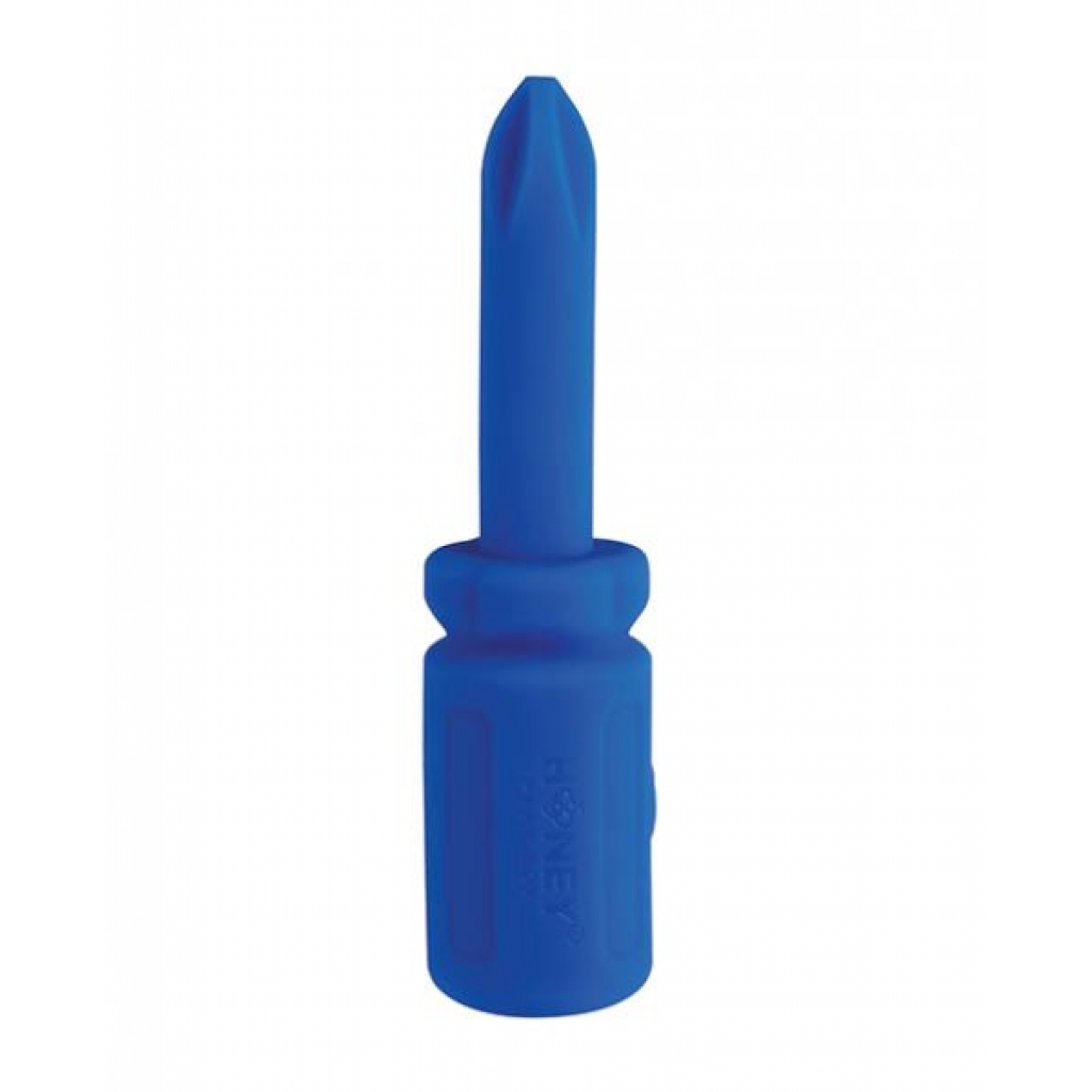 Sensation Spike The Screwdriver Vibrator - Blue