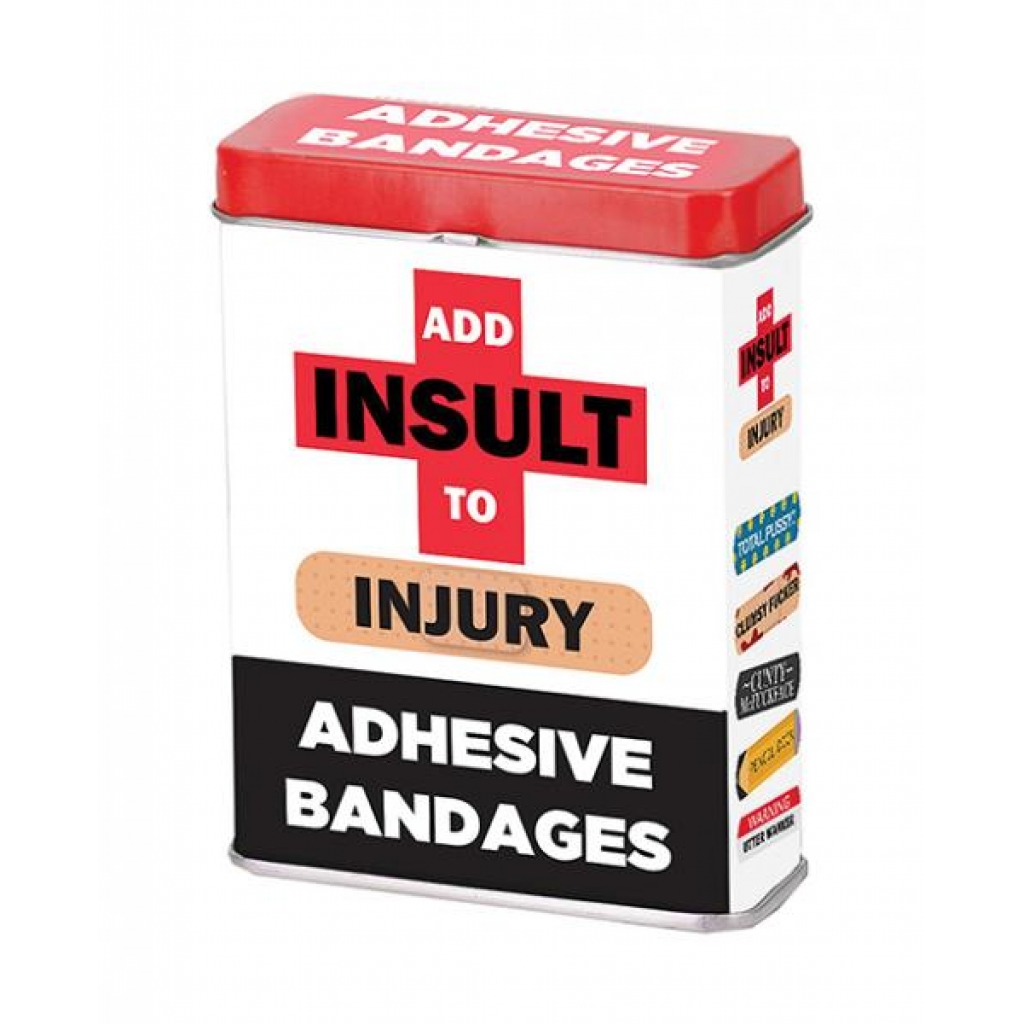 Add Insult to Injury Bandages - Humorous Party Packs