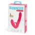 Happy Rabbit Strapless Strap-On Rabbit Vibe Pink