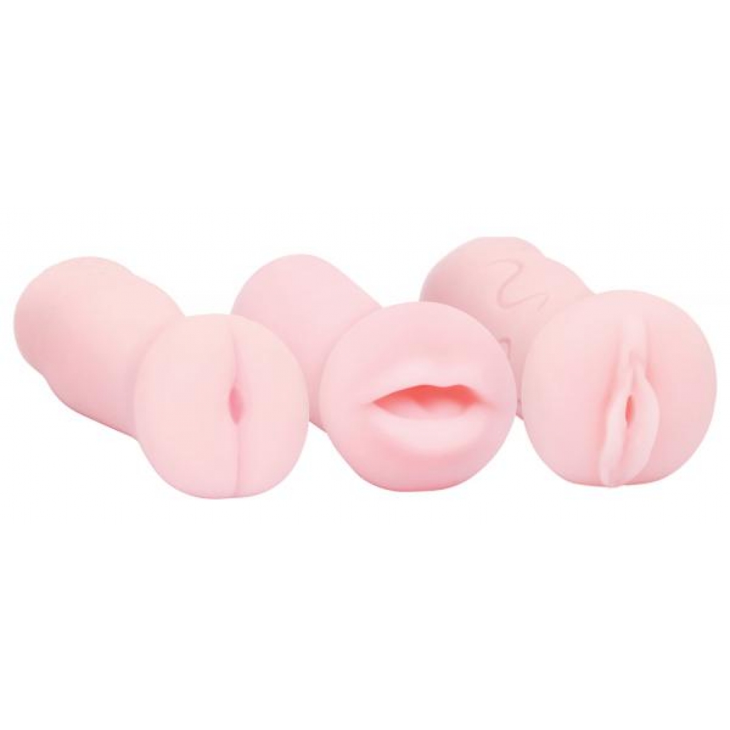 Pocket Pink Strokers – 3 Pack