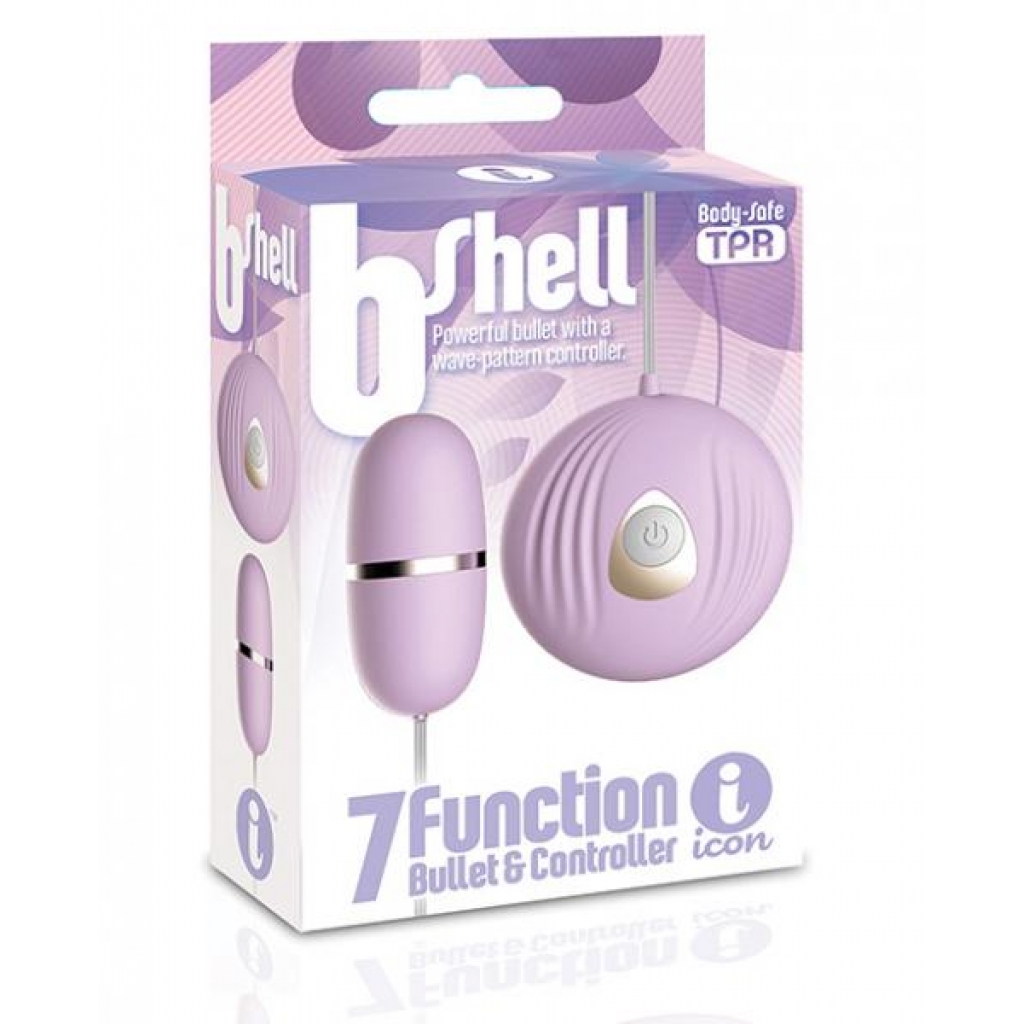 9's B-shell Bullet Vibe - Purple, 7 Function